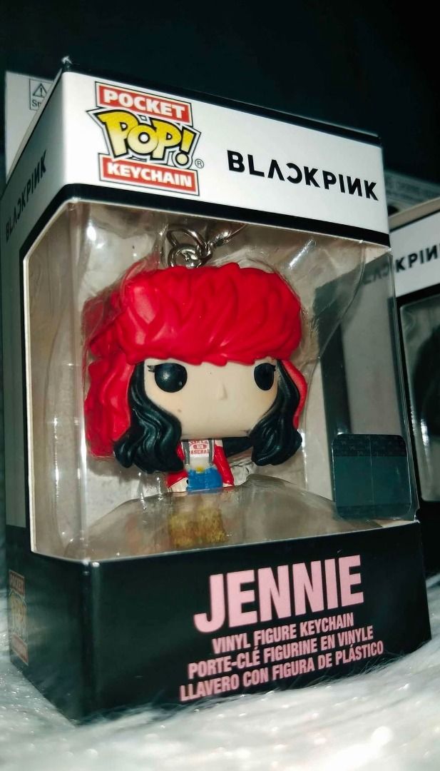 BLACKPINK Funko Pop! Pocket Keychain (Category: Designer & Blind Box Toys) located in Taguig. Submitted by booksbynini (Listing ID 1443576948, Image 3). Description: 500 Each - Set includes Jisoo, Jennie, Lisa, and Rosé. - Each figure is a vinyl keychain. - Perfect for fans to collect and show their love for the group. - Great for decorating bags, backpacks, or as a display piece..