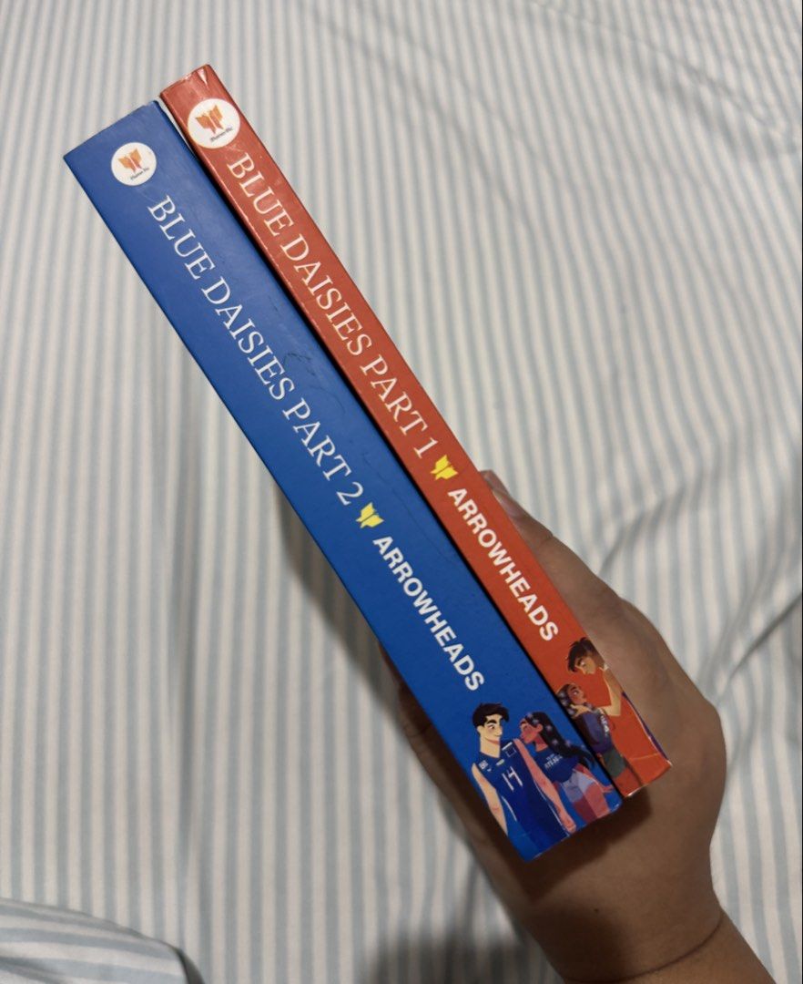 Blue Daisies Part 1 & 2 by Gianna Sibal (Category: Storybooks) located in Trece Martires City. Submitted by kymconcepcion (Listing ID 1443608357, Image 3). Description: - Blue Daisies Part 1 & 2 by Gianna Sibal - Minimal flaws only due to storage on the bookshelf - can only ship via gogo express - PAYO.
