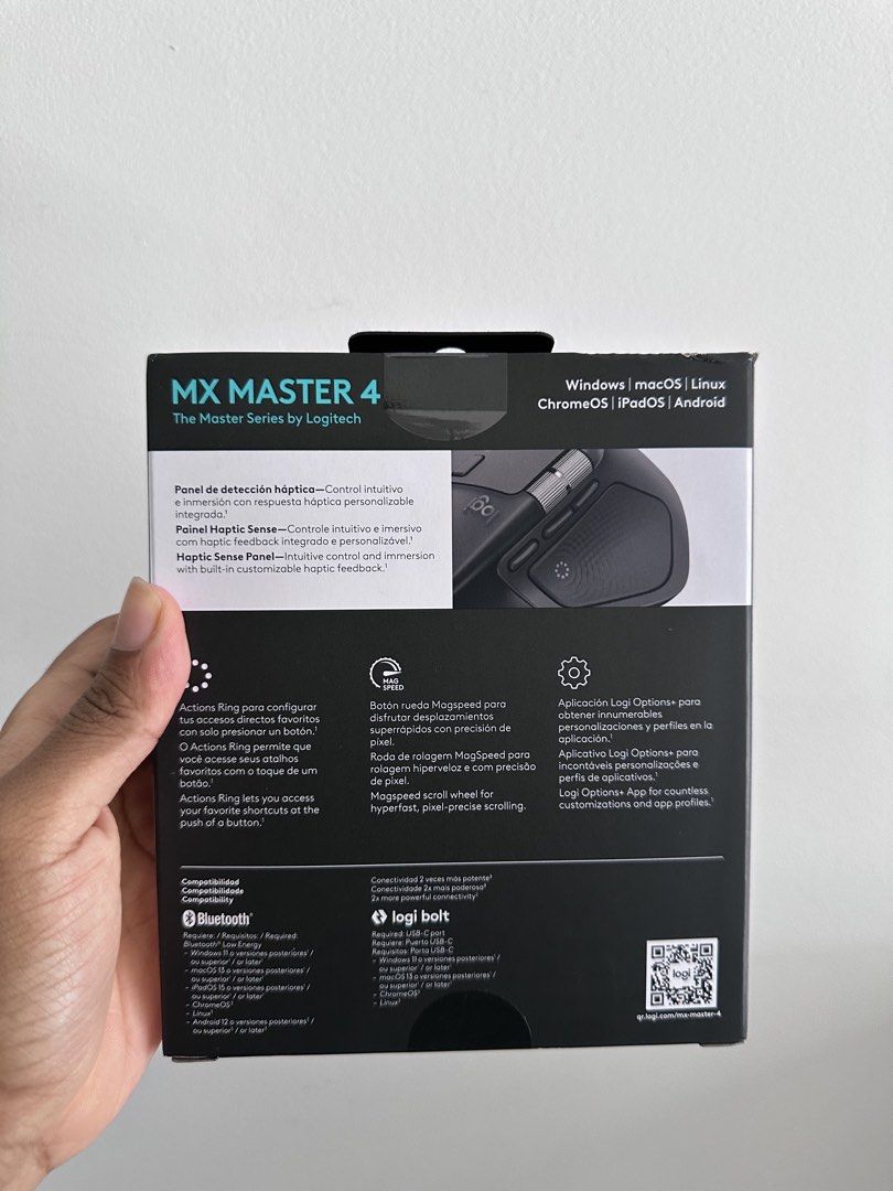 BNIB Logitech MX Master 4 Wireless Mouse483766208373739521