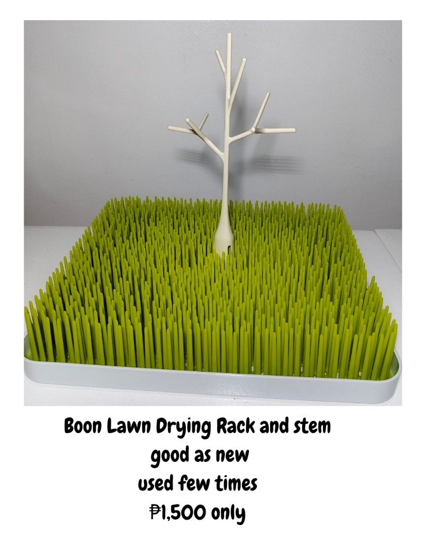 Boon Lawn Drying Rack and Stem (Category: Breastfeeding & Bottle Feeding) located in Angeles City. Submitted by kalacutie (Listing ID 1443532891, Image 1). Description: used few times only since we are ebf..
