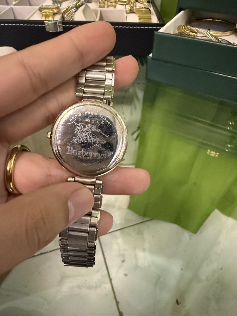 Burberry vintage watch (Category: Women's Watches) located in Naga. Submitted by grand_trehh (Listing ID 1443626955, Image 3). Description: .