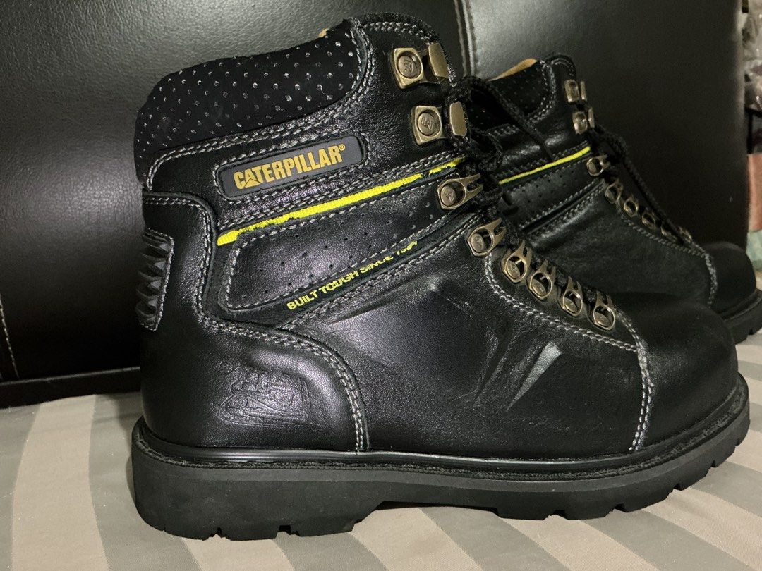 Caterpillar men shoes USA 6 (Category: Boots) located in Angeles City. Submitted by goodbuysathome (Listing ID 1443674160, Image 3). Description: Authentic Caterpillar men hiking boots Size on photos npo Add New without tag no heeldrag no issues… Last price npo Add sf 104 Gcash payment .