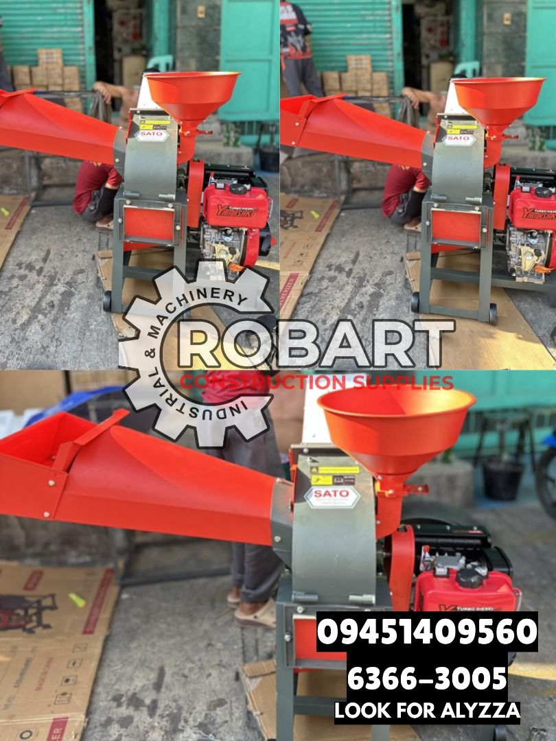 chaff cutter/hammer mill pulverizer (Category: Construction Tools & Equipment) located in Manila. Submitted by sangueraly59659 (Listing ID 1443572361, Image 1). Description: chaff cutter hammer mill pulverizer.