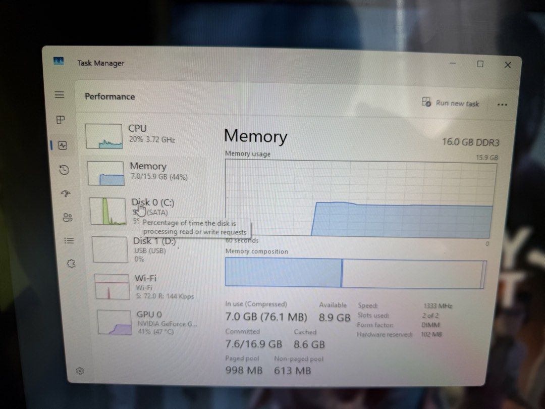 Computer Set Rush!!! PM!!! 10k!!! (Category: Desktops) located in San Jose del Monte. Submitted by pol_saiha (Listing ID 1443512520, Image 3). Description: Desktop PC Specs: ✔ Windows 11 Home ✔ Intel Core i7-4770 @ 3.40GHz ✔ 16GB RAM DDR3 ✔ ECS B85H3-M7 Motherboard ✔ 64-bit System ✔️ NVIDIA GeForce GTX 1060 3GB ✔ Good for office work, browsing, streaming, and everyday use.