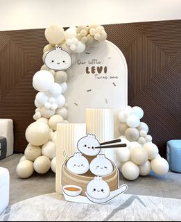 🎈✨Customisable Premium Matte Organic Balloon Garland Setup with Foamboard🎈 Collection item 3