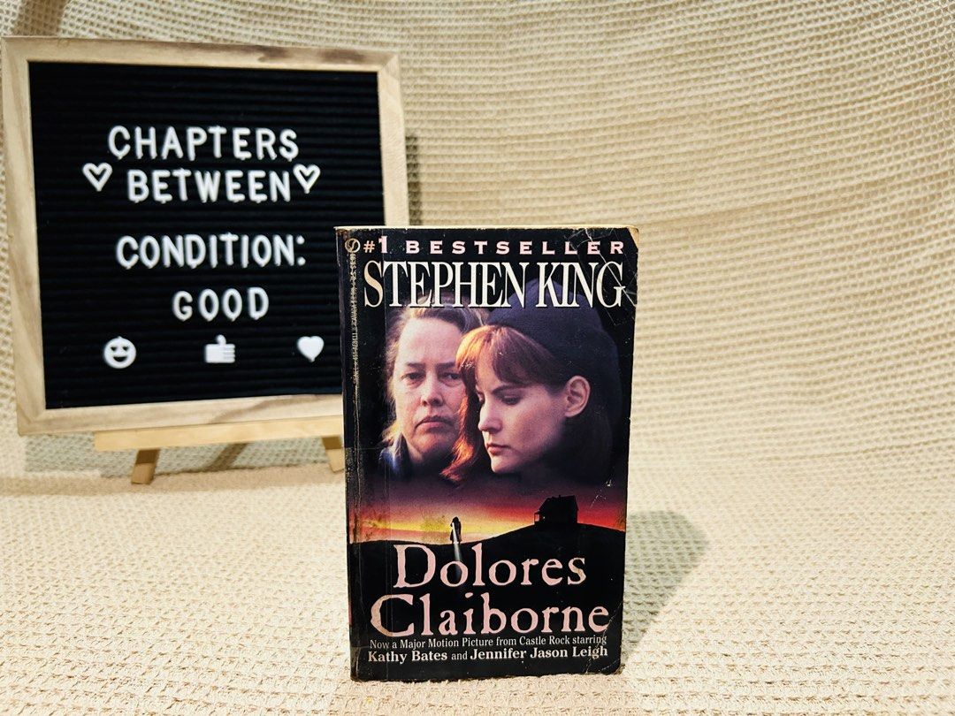 Dolores Claiborne | Stephen King (Category: Storybooks) located in Paranaque City. Submitted by chapters_between (Listing ID 1443646497, Image 1). Description: First signet printing September 1993.