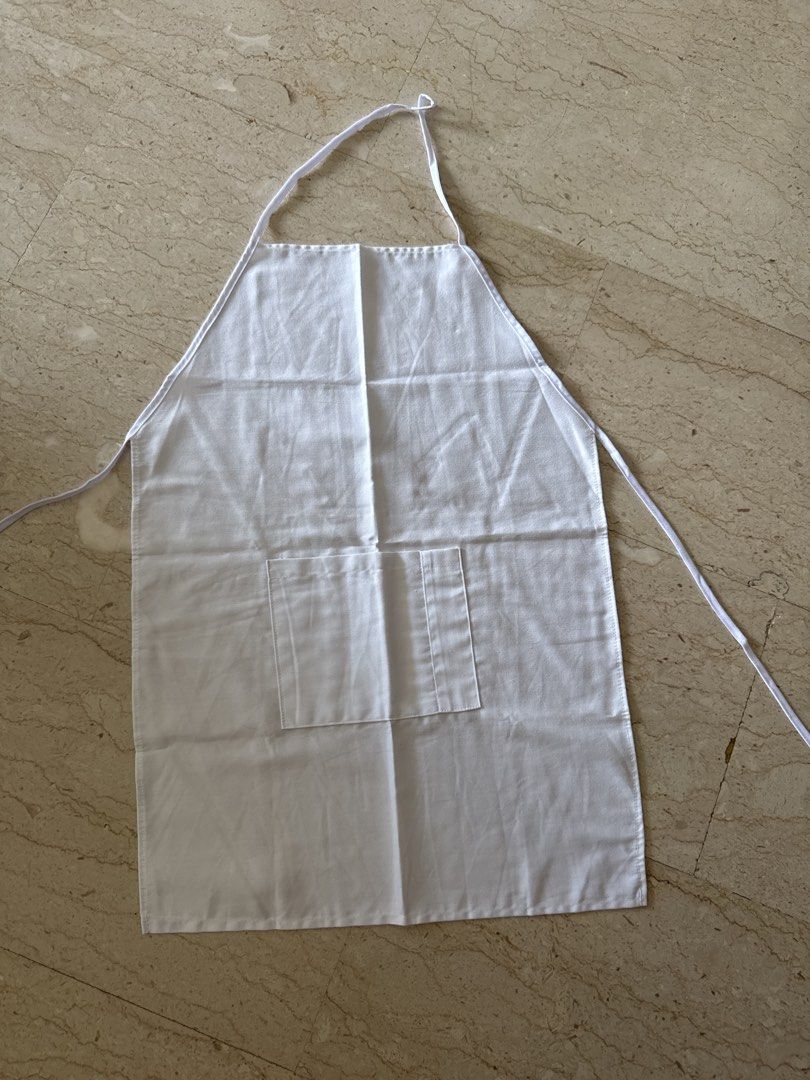 FCE White Cotton Apron483765710771998720