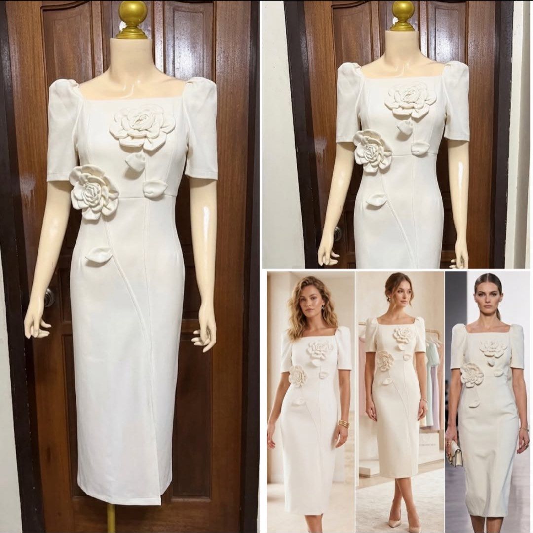 Filipinina Modern in Cream (Category: Evening dresses & gowns) located in Cebu City. Submitted by madeenifinds (Listing ID 1443524567, Image 1). Description: Never used. Found a different outfit. Waist up to 28 .
