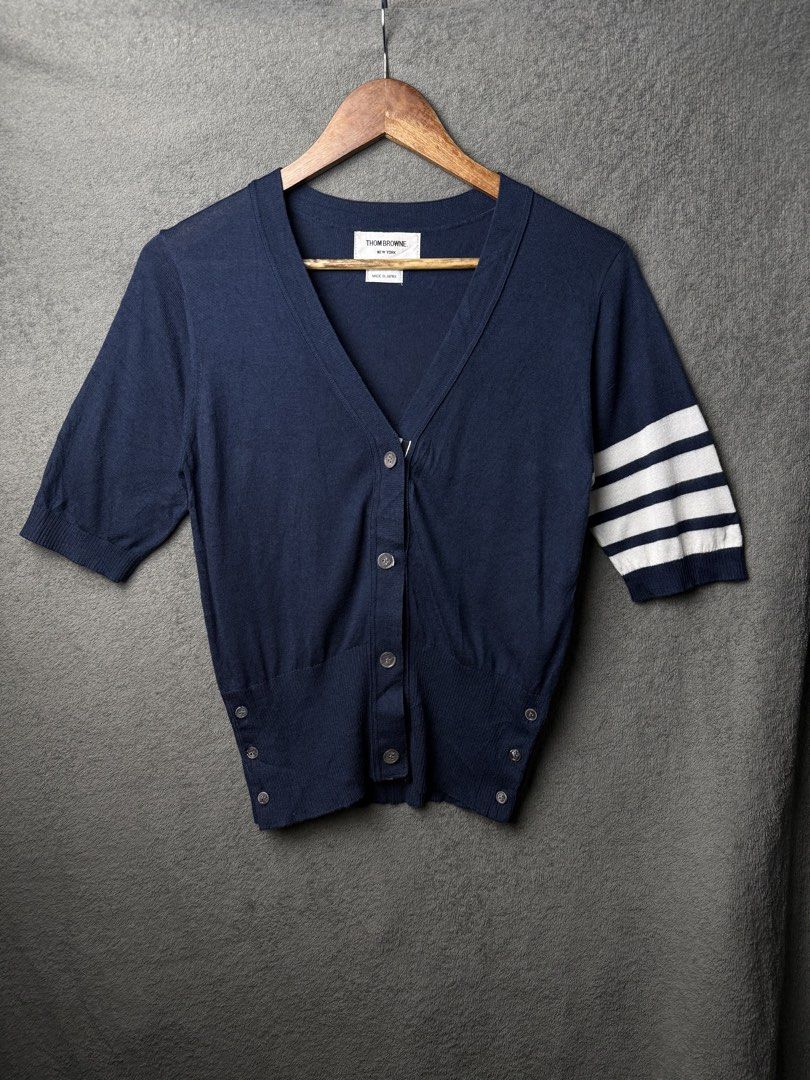 For sale authentic thom browne short sleeve (Category: Shirts) located in Taguig. Submitted by thasmallph (Listing ID 1443680165, Image 1). Description: Authentic legit Excellent condition No issue Size 1 small to medium Dimensions Width 18 Length 23 .