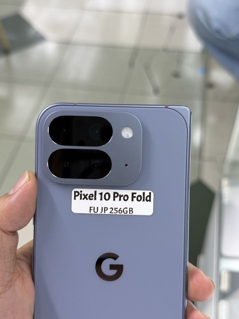 Google Pixel 10 Pro Fold 256GB Openline japan variant 99%smooth No issues (Category: Other Gadgets) located in San Juan City. Submitted by saabangadgetshop (Listing ID 1443519388, Image 2). Description: Onhand | Pre-owned Google Pixel 10 Pro Fold 256GB OPENLINE Japan Variant NO HIDDEN ISSUES NO HISTORY OF REPAIR 99%Smooth TEST TO SAWA RESET ALL YOU WANT TEST ALL YOU WANT NOT REFURBISHED AUTHENTIC PHONE ALL WORKING (FREE 3UTOOLS) iPhones iPads onl