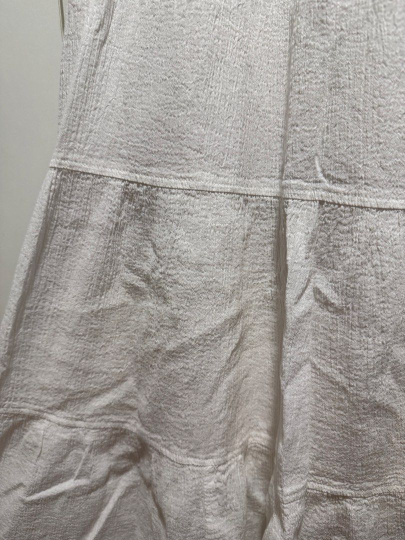 GU Tiered Skirt 100% Cotton (Shell) (Category: Skirts) located in Taguig. Submitted by g_declutters (Listing ID 1443691003, Image 2). Description: Thick material, very comfortable to wear. Needs ironing. Can fit up to XL. Laid flat measurements: W: 12.5 (flat)-16.5 inches (stretched) L: 33 inches [for hip measurement reference] measured laid flat 8 inches below waist: 20.5 inches Disclaimer: Measurements are converted to inches from cm, so please