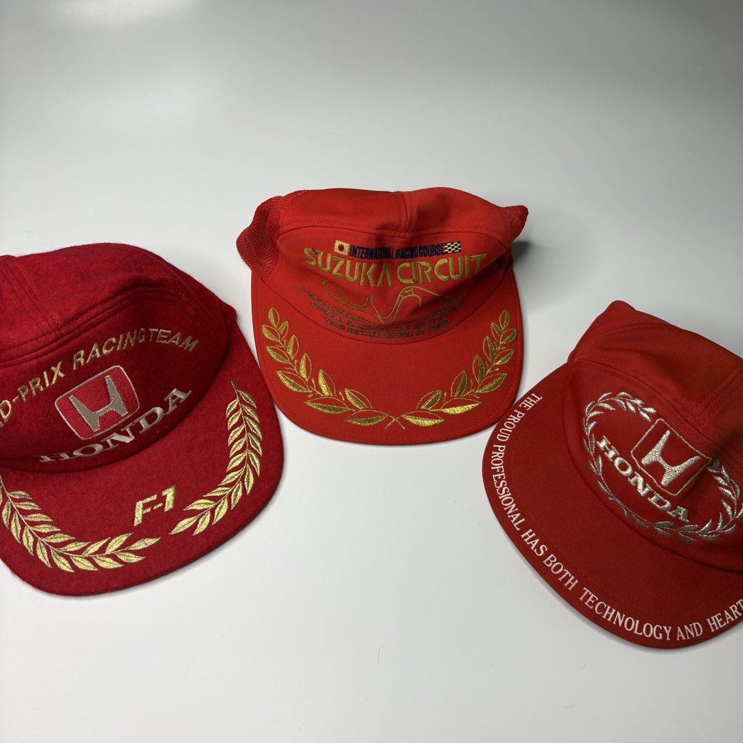 Honda Vintage Racing Caps (Category: Caps & Hats) located in Butuan. Submitted by ragscurations (Listing ID 1443631798, Image 1). Description: Bundle for 3 Or best offer Good to excellent condition No major flaws Collectible caps Rare to find.
