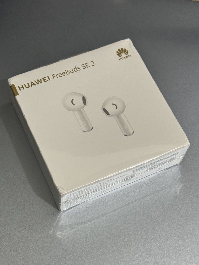 HUAWEI FreeBuds SE 2 Wireless Earbuds (Category: Headphones & Headsets) located in Quezon City. Submitted by saveandrave01 (Listing ID 1443619064, Image 1). Description: Sealed and Brand New HUAWEI FreeBuds SE 2 - Lightweight - 9h battery (40h with case) - IP54 water-resistant - Bluetooth 5.3 - Fast charge: 3h music in 15 mins RFS: spare wireless earbuds.