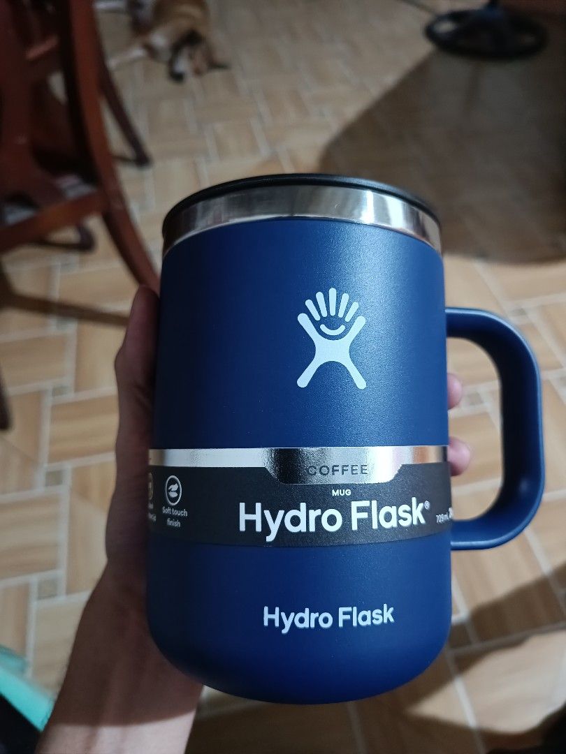 Hydro Flask 24 oz Cobalt Coffee Mug (Category: Coffee & Tea Tableware) located in Caloocan City. Submitted by joshuabltrn4111 (Listing ID 1443517187, Image 1). Description: - Hydro Flask 24 oz Coffee Mug - Color: Cobalt - Keeps drinks hot or cold for hours - Convenient handle for easy carrying - Brand new with box - Includes a secure lid - Ideal for your daily coffee or tea - Original MSRP: $29.95 - Price is negotiable - Meet up: anywhere in NCR.