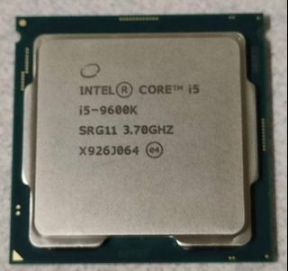 Intel Core i5-9600K 3.70GHz CPU Processor492540453119610880