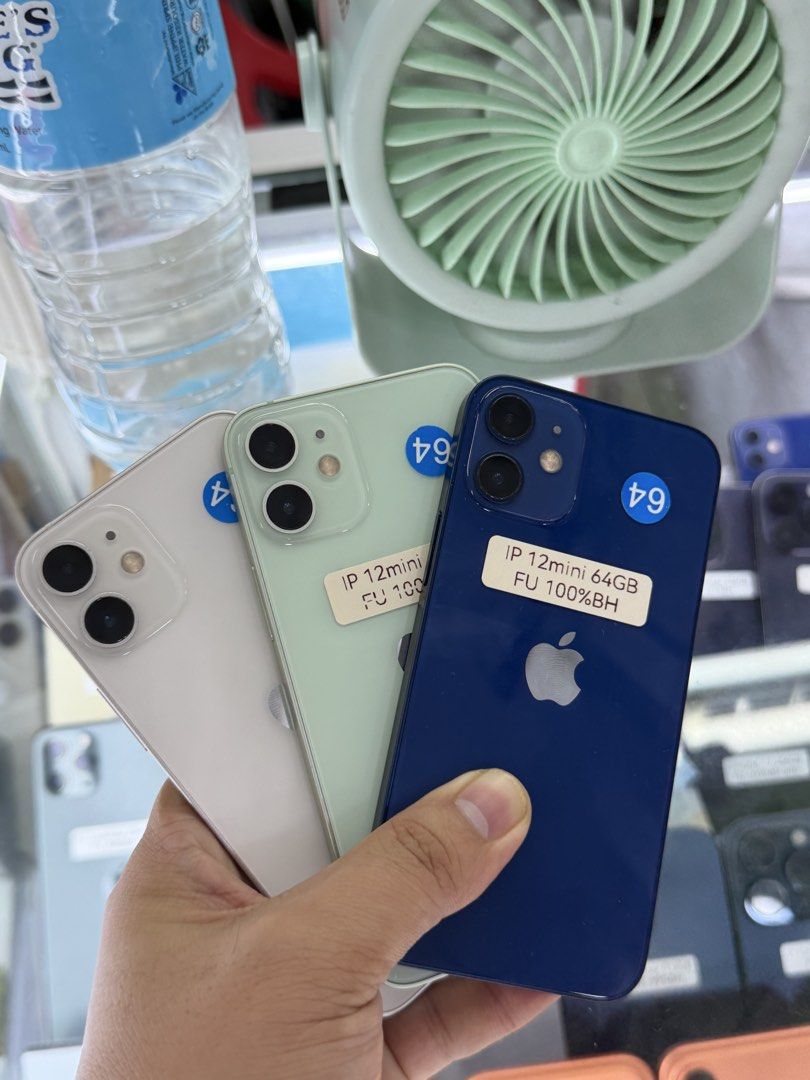 iPhone 12 Mini 64GB 95-100%BH Openline 99%smooth No issues (Category: iPhone 12 Series) located in San Juan City. Submitted by saabangadgetshop (Listing ID 1443522493, Image 1). Description: Onhand | Pre-owned iPhone 12 Mini 64GB OPENLINE Battery Health 95-100% NO HIDDEN ISSUES NO HISTORY OF REPAIR 99%Smooth TEST TO SAWA RESET ALL YOU WANT TEST ALL YOU WANT NOT REFURBISHED AUTHENTIC PHONE ALL WORKING (FREE 3UTOOLS) iPhones iPads only 🆓Freebies ✅