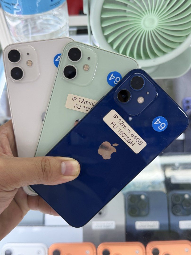 iPhone 12 Mini 64GB 95-100%BH Openline 99%smooth No issues (Category: iPhone 12 Series) located in San Juan City. Submitted by saabangadgetshop (Listing ID 1443522493, Image 2). Description: Onhand | Pre-owned iPhone 12 Mini 64GB OPENLINE Battery Health 95-100% NO HIDDEN ISSUES NO HISTORY OF REPAIR 99%Smooth TEST TO SAWA RESET ALL YOU WANT TEST ALL YOU WANT NOT REFURBISHED AUTHENTIC PHONE ALL WORKING (FREE 3UTOOLS) iPhones iPads only 🆓Freebies ✅