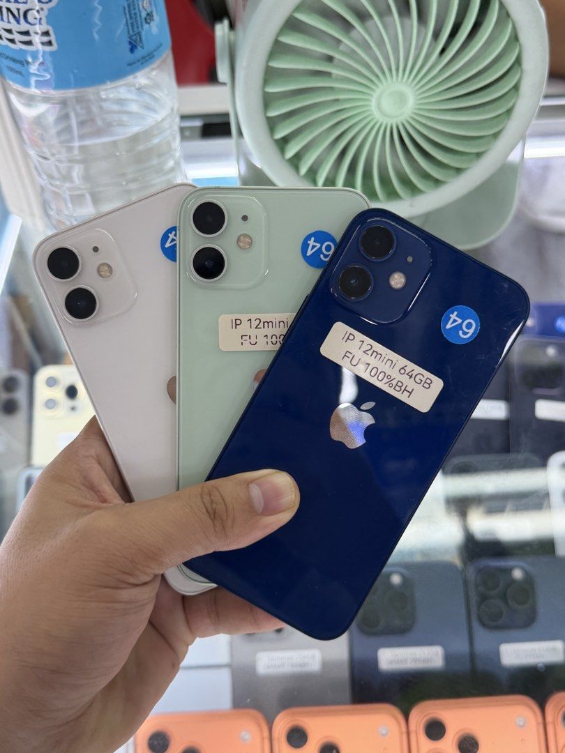 iPhone 12 Mini 64GB 95-100%BH Openline 99%smooth No issues (Category: iPhone 12 Series) located in San Juan City. Submitted by saabangadgetshop (Listing ID 1443522493, Image 3). Description: Onhand | Pre-owned iPhone 12 Mini 64GB OPENLINE Battery Health 95-100% NO HIDDEN ISSUES NO HISTORY OF REPAIR 99%Smooth TEST TO SAWA RESET ALL YOU WANT TEST ALL YOU WANT NOT REFURBISHED AUTHENTIC PHONE ALL WORKING (FREE 3UTOOLS) iPhones iPads only 🆓Freebies ✅