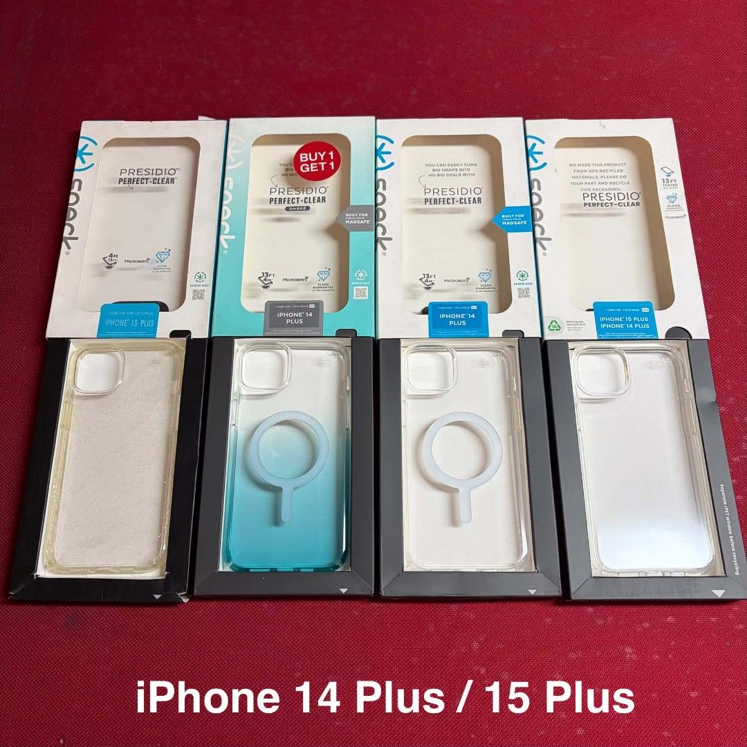 IPHONE 14/15 PLUS BRANDED CASE (Category: Cases & Sleeves) located in Manila. Submitted by warmmountain.74bbf3 (Listing ID 1443676540, Image 3). Description: 1 PC - 300 2 PCS - 580 3 PCS - 810.