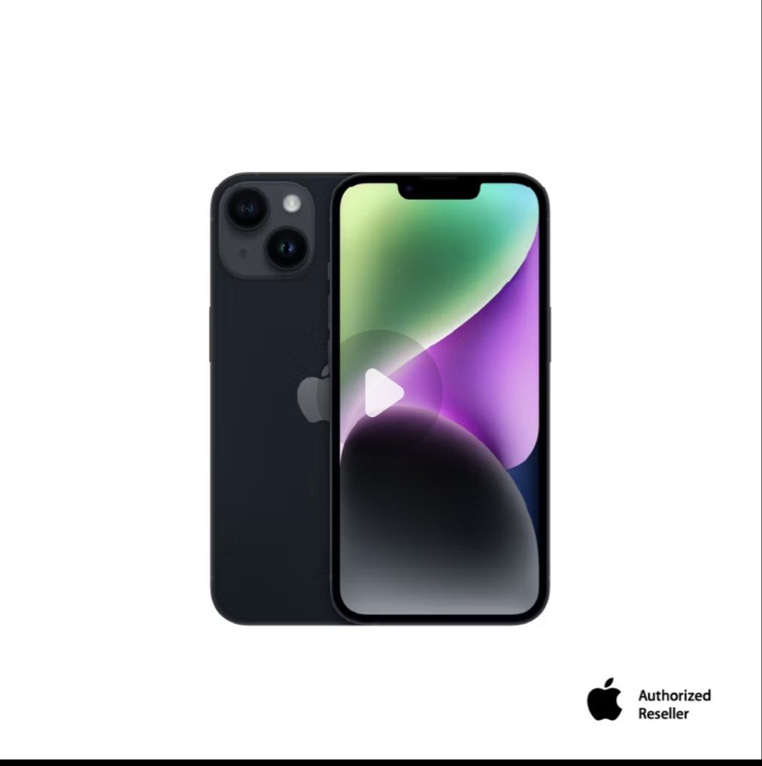 Iphone 14 (Category: iPhone 14 Series) located in Manila. Submitted by janinehadi35998 (Listing ID 1443534222, Image 1). Description: Selling my newly purchases iphone 14 midnight color 256gb napo. With box&receipt as in kakabili lang last week 42k orig price nito sa apple stores but selling it for 33k slightly negotiable. Rfs: need ng mas malaking gb. Parañaque/Las Piñas area free del po para macheck nyo. Pm lang for SURE BUYER only ha pass po s
