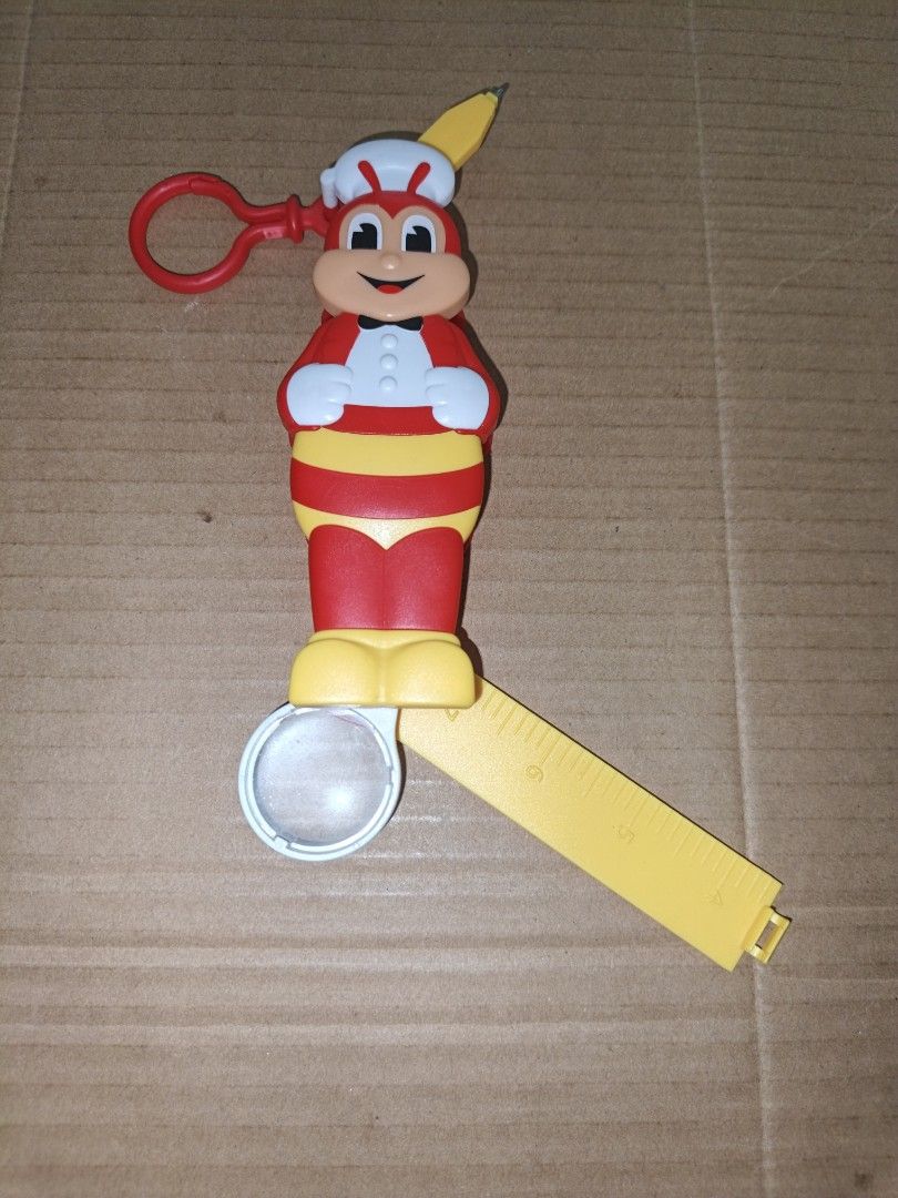 Jollibee hard plastic keychain toy (Category: Character Goods) located in Quezon City. Submitted by baosheng24 (Listing ID 1443548487, Image 3). Description: *Jollibee keychain toy *material: Hard Plastic ‎*can do shipping via lalamove, grab, other courier, etc. ‎*Shipping fee will provide by buyer ‎*Payment firts via gcash/maya before shipping ‎*Can do meetup along fairview ‎.