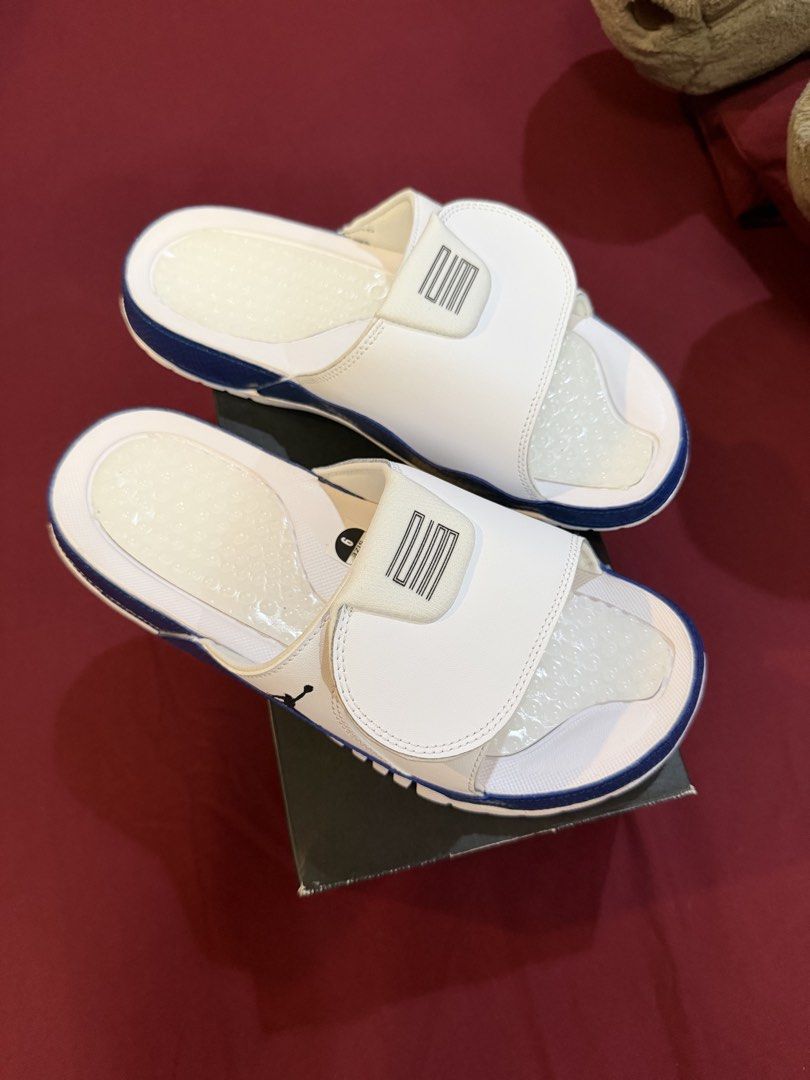 Jordan Hydro Slides ‘Navy’ (Category: Slippers & Slides) located in Paranaque City. Submitted by oommggg (Listing ID 1443692231, Image 2). Description: Original See pictures for size and other details Paranaque area. .
