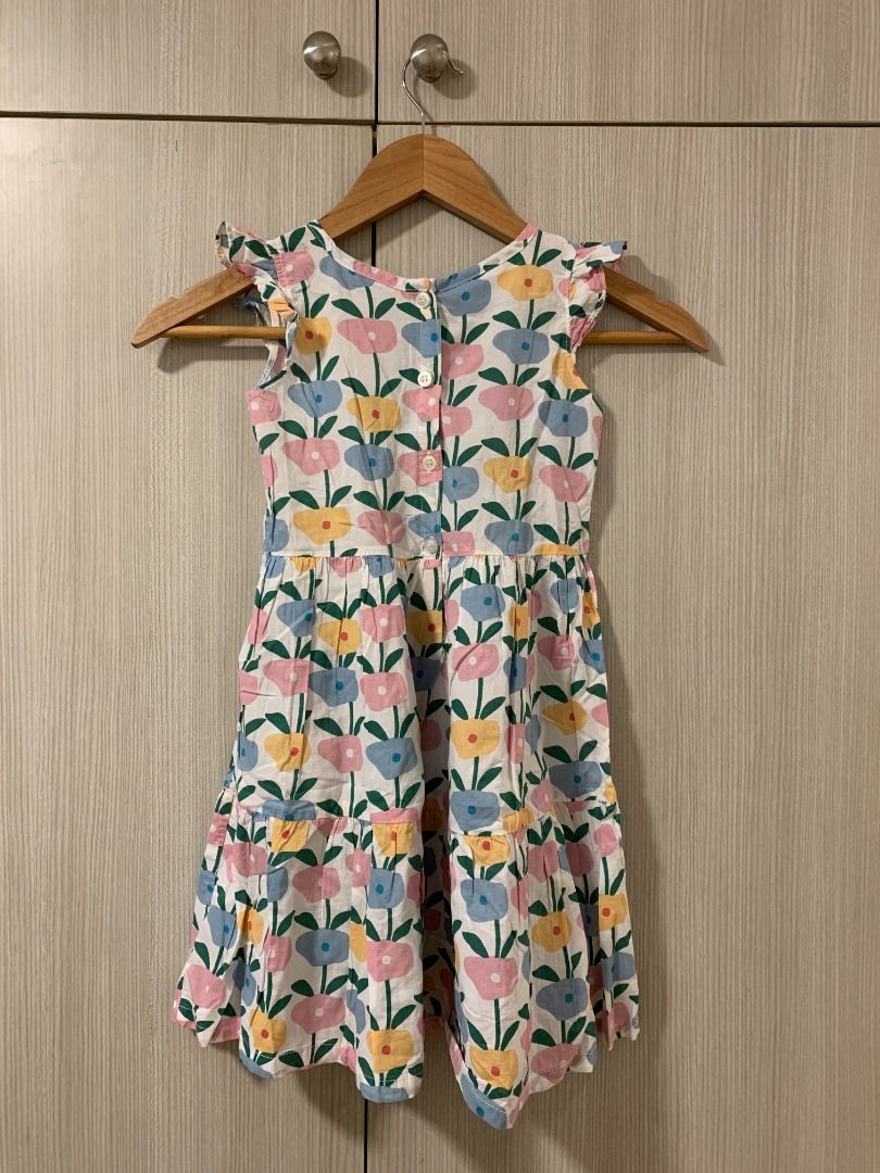 Kids Casual Dress (Category: Babies & Kids Fashion) located in Quezon City. Submitted by declutter_with_ericka (Listing ID 1443508635, Image 2). Description: • Slightly used • No tear. No stain. Print not faded. • Suits well for kids ages 4-7 y/o • Item will be shipped from Katipunan area in Quezon City Measurements: Length: 63cms Waist: 30cms Shoulder to waist: 25 cms Waist to knee: 39cms.