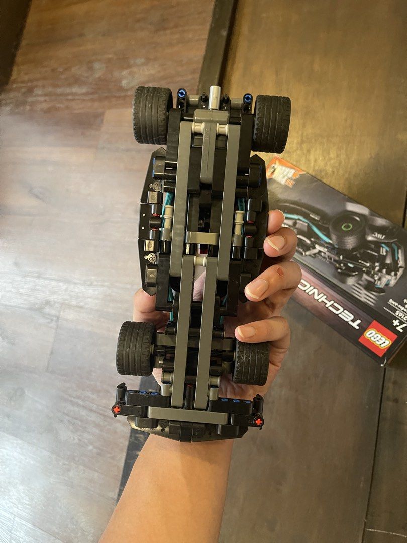 Lego Technic Speed Champions Mercedes W14 (Category: Lego & Building Sets) located in Quezon City. Submitted by nikes.closetfinds (Listing ID 1443653185, Image 3). Description: Selling my Lego Technic Speed Champions Mercedes-AMG GF1 W14 E-Performance Pull-back for ₱750! - Already built - A little dusty can be cleaned 📍 Meet-up: Commonwealth/Katipunan Area 🚚 Shipping available via Lalamove or Grab (buyer pays) 💳 GCash / Maya / Bank transfer rf