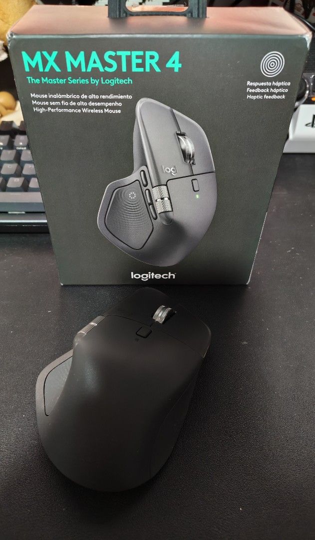 Logitech MX Master 4 High-Performance Wireless Mouse483767116985149440