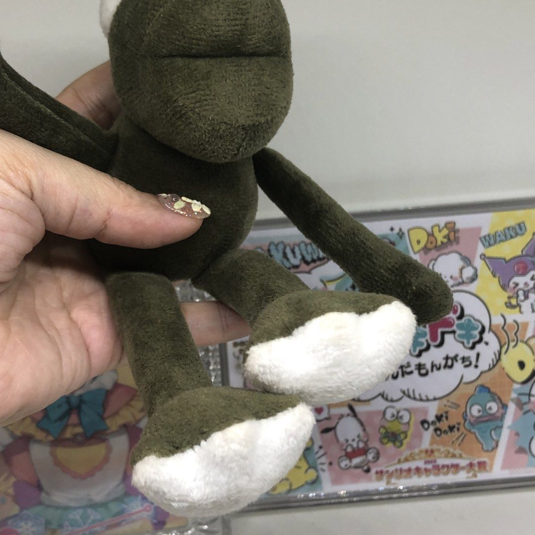 LONG FOOT FROG PLUSH CHARM (Category: Plushies & Soft Toys) located in Quezon City. Submitted by kitsune.treasures (Listing ID 1443670693, Image 3). Description: *First to pay policy! *1 day reservation only. Failure to pay on time, auto cancel. 📍Quezon City * MOD: J&T | Lalamove * MOP: GCASH | BPI 📦ON HAND AND READY TO SHIP CONDITION: WHAT YOU SEE IS WHAT YOU GET. Dimensions: Kindly check the photos for the actual measurements. Please check al
