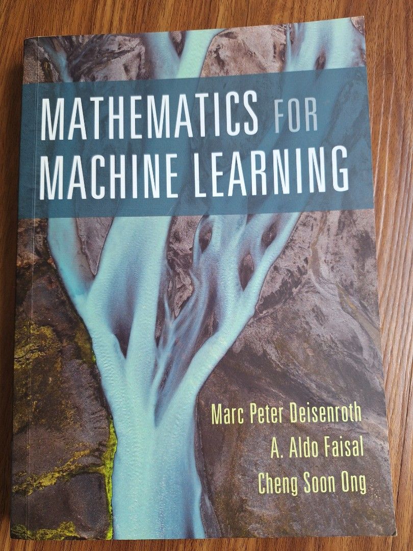 Maths for Machine Learning (Category: Textbooks) located in Singapore. Submitted by martin55655 (Listing ID 1443566194, Image 1). Description: Maths for Machine learning for beginners.condition new.