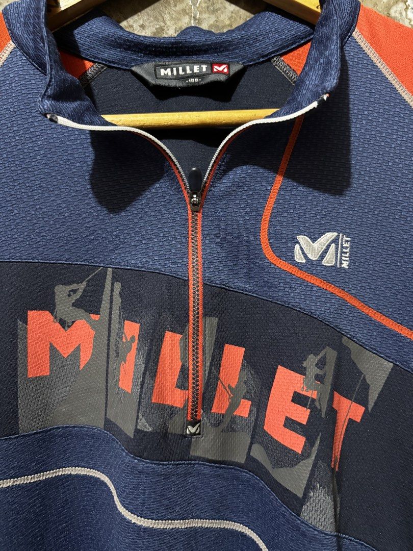 MILLET (Category: Tshirts & Polo Shirts ) located in Davao. Submitted by marjonhdavin (Listing ID 1443580258, Image 3). Description: MILLET Size: Medium frame (20.5 x 26) Color rate: 9/10 Condition: Verygood Issue: None.