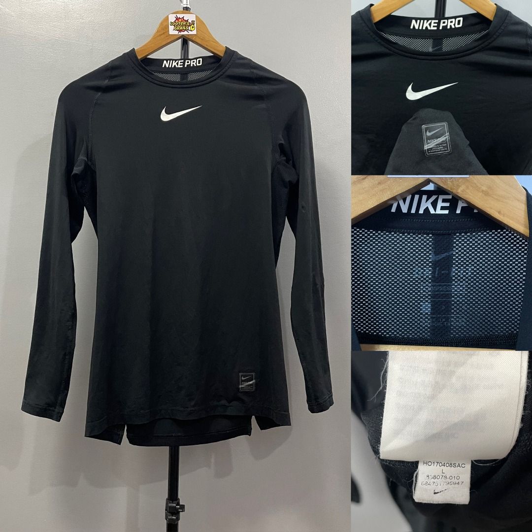 NIKE COMPRESSION LONGSLEEVES (1) (Category: Activewear) located in Cabanatuan. Submitted by lootersgrails (Listing ID 1443514834, Image 1). Description: A18 NIKE COMPRESSION LONGSLEEVES (1) L28 W19 NO ISSUE.