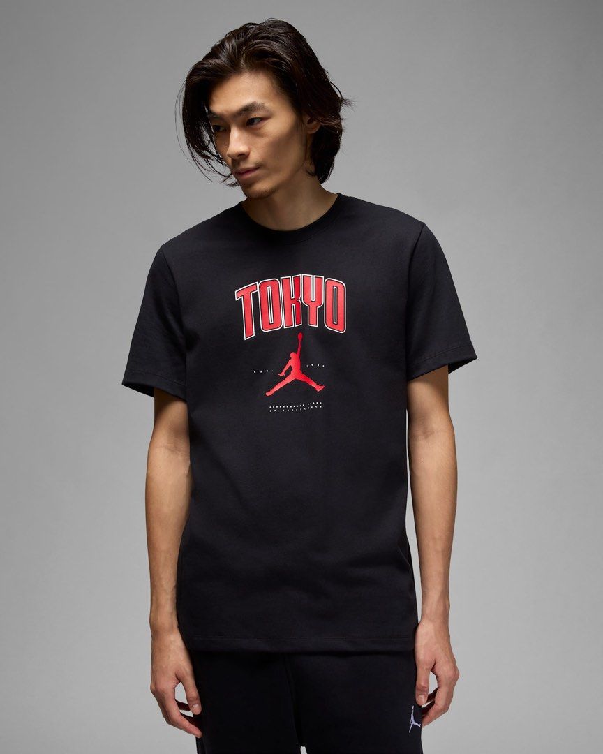 Nike Jordan Tokyo T-Shirt (Category: Tshirts & Polo Shirts ) located in Paranaque City. Submitted by amazondrake (Listing ID 1443540837, Image 2). Description: Nike Jordan Tokyo T-Shirt - ₱ 2,700 [size M only ] *available ONHAND *delivery fee NOT INCLUDED.