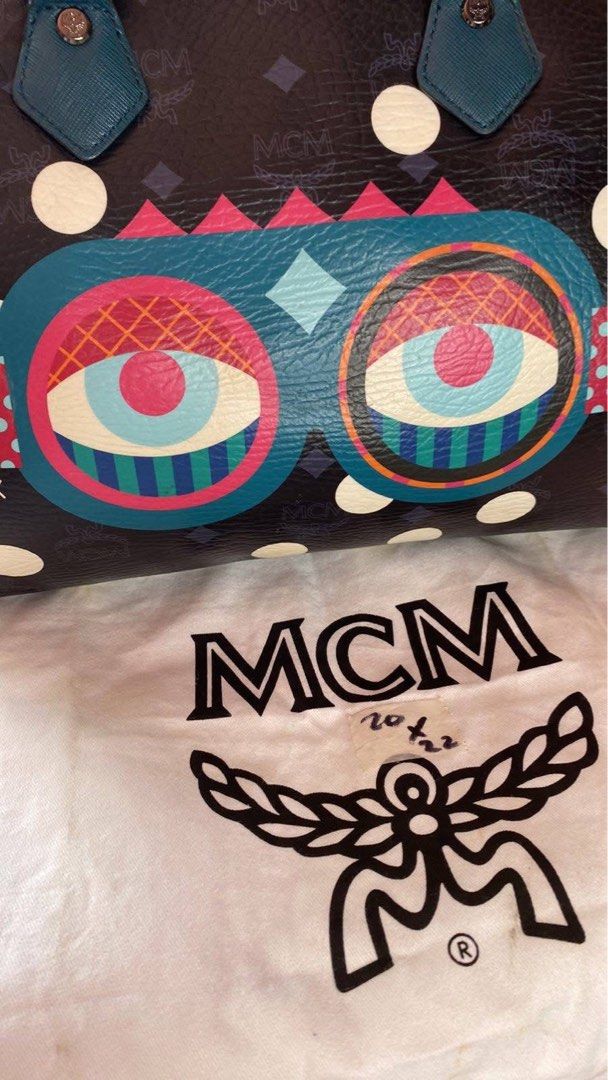 Original MCM Boston Limited Edition 2 Way Bag👜 (Category: Luxury Bags & Wallets) located in Manila. Submitted by luxurycollectionhouse (Listing ID 1443555171, Image 3). Description: Limited edition🔥 With Original MCM Dust Bag And Strap..