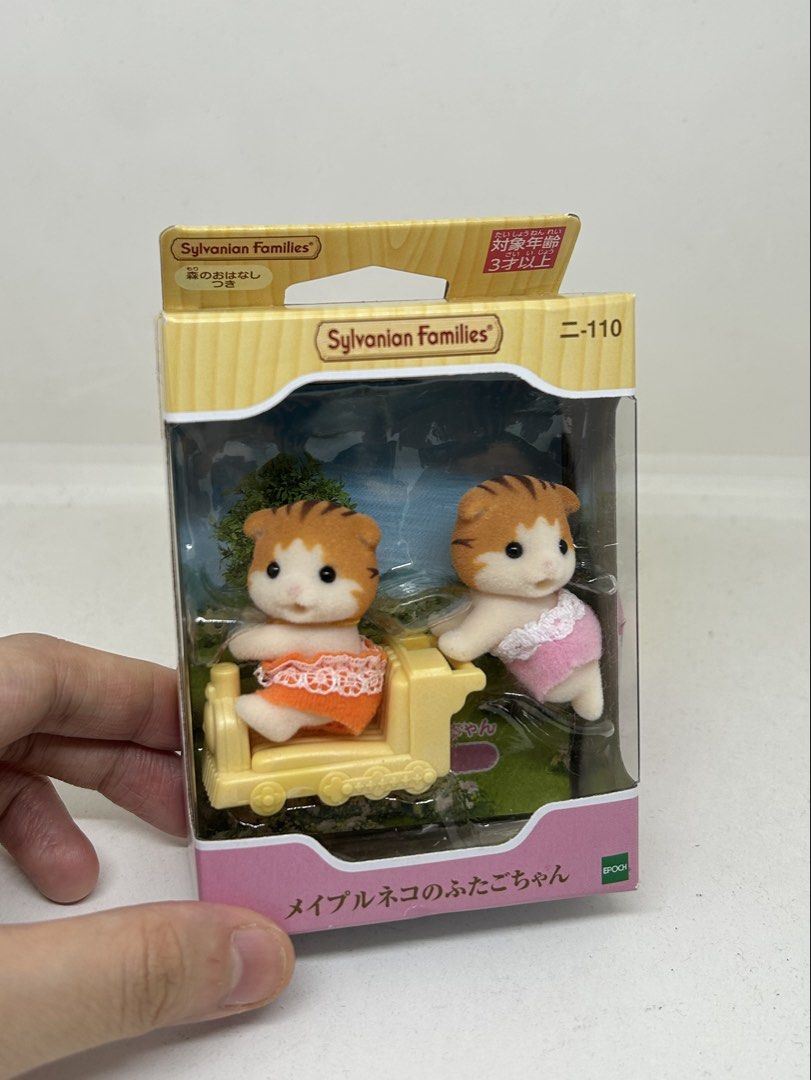 Original Sylvanian Families Baby Maple Cat Twins (Category: Figurines & Statues) located in Manila. Submitted by tripshoppermnl (Listing ID 1443515595, Image 2). Description: 💗🧸 Brand new, Sourced and Direct from Japan! ♡ Check us out on ig for more japan finds & goodies <3 ♡ Feel free to send us a message ♡ @tripshoppermnl on ig 📍Location - Quezon City Mop - gcash, bdo, bpi Mod-lalamove, grab express, j&t.