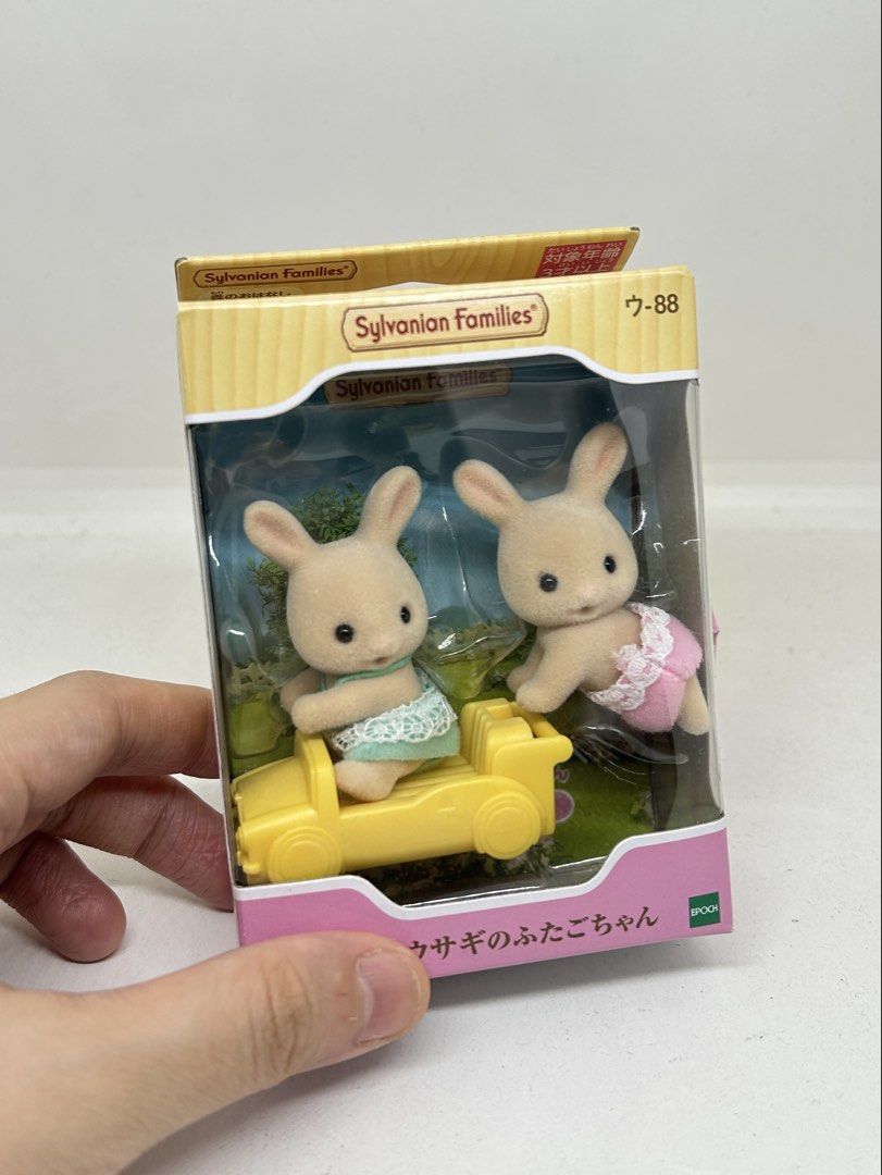 Original Sylvanian Families Baby Milk Rabbit Twins (Category: Designer & Blind Box Toys) located in Manila. Submitted by tripshoppermnl (Listing ID 1443517066, Image 2). Description: 💗🧸 Brand new, Sourced and Direct from Japan! ♡ Check us out on ig for more japan finds & goodies <3 ♡ Feel free to send us a message ♡ @tripshoppermnl on ig 📍Location - Quezon City Mop - gcash, bdo, bpi Mod-lalamove, grab express, j&t.