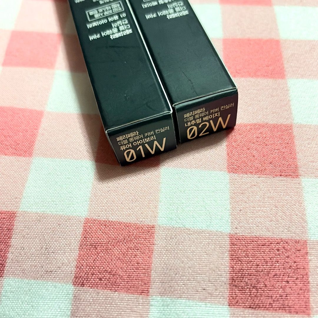 Peripera Double Longwear Cover Concealer 01W & 02W (Category: Makeup) located in Caloocan City. Submitted by arsi28 (Listing ID 1443673070, Image 2). Description: Peripera Double Longwear Cover Concealer Available shades -01W -02W - Effectively covers blemishes and dark circles - Brand new Meet up: • Sm Grand Central •for other locations, please add handling fee Delivery: • J&T • Lalamove/move it if in a rush please select same day delivery No ca