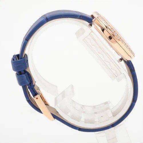 Piaget Possession G0A44282 PG PG x Leather Quartz Silver Dial (Category: Women's Watches) located in Las Pinas. Submitted by daisuki_japan_luxury_by_reiko (Listing ID 1443631172, Image 3). Description: brand Piaget Model Possession accessories Box, replacement strap, repair details size Case dimensions (height): 29mm Case dimensions (width): 29mm Wrist circumference: 15.5cm See Japanese size chart /size guide here color material PG x Leather.