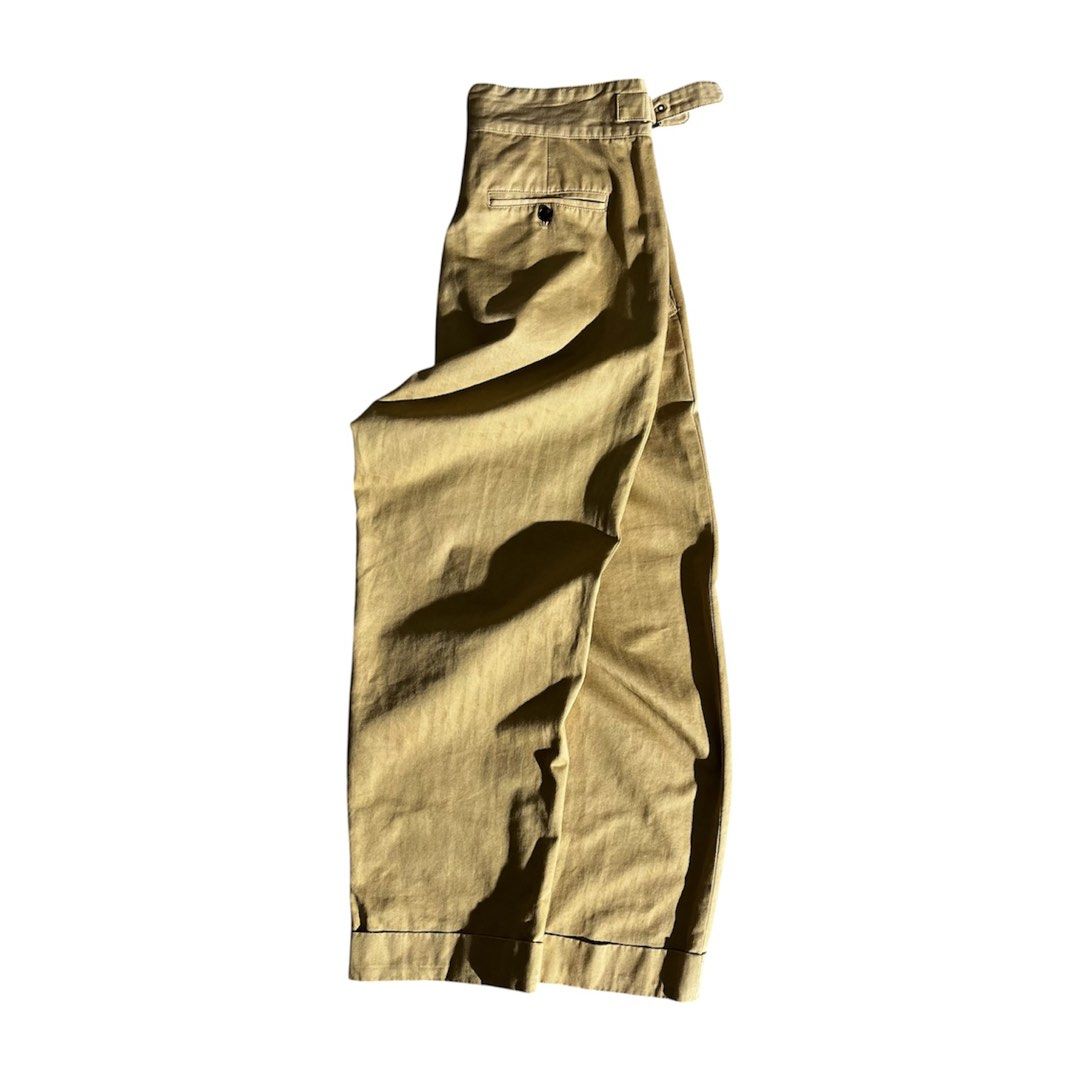 Pot & Craftsman HBT Gurkha Pant (Category: Trousers) located in Daraga. Submitted by th3cliquejunks (Listing ID 1443551200, Image 1). Description: Pot & Craftsman HBT Gurkha Pant Tagged Size: Large Condition: 10/10 No issue Dimensions Waist: 30-32” Length: 38” Leg Opening: 8” - 3,580 Dm! .