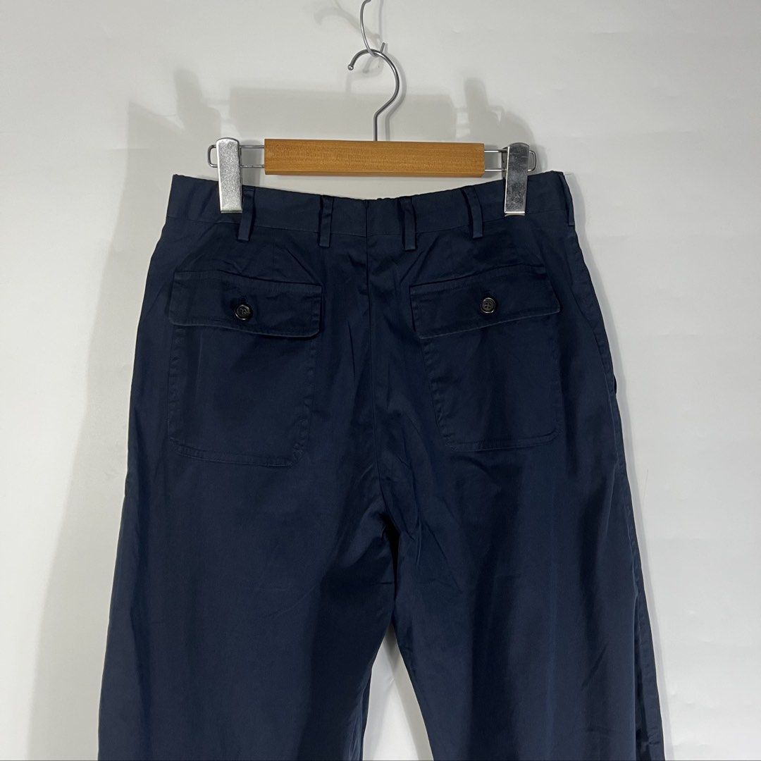 PRADA Wideleg Pants (Category: Luxury Apparel) located in Bulacan. Submitted by vanitylab (Listing ID 1443612085, Image 3). Description: Size 46 on tag 31 W x 41 L x 10.5 LO & Rise.