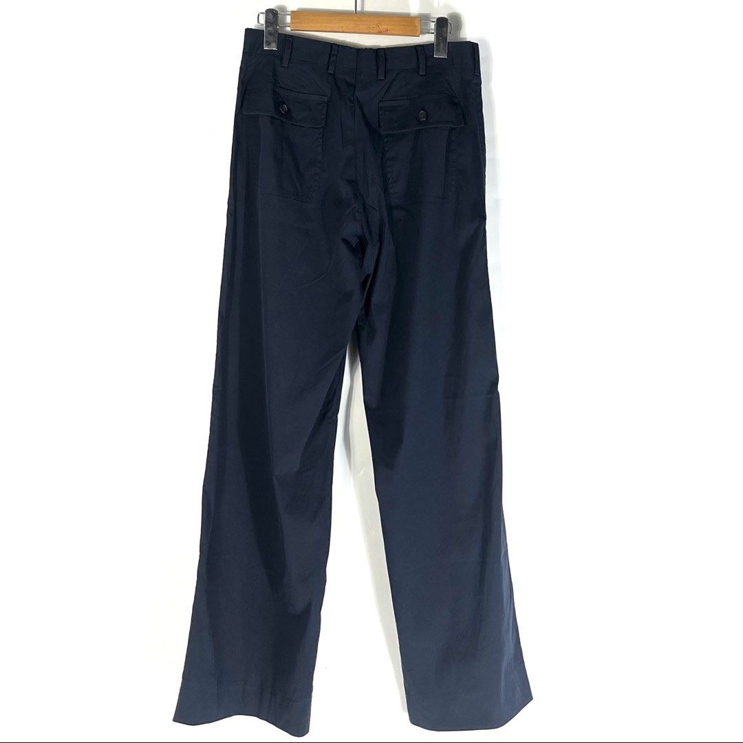 PRADA Wideleg Pants (Category: Luxury Apparel) located in Bulacan. Submitted by vanitylab (Listing ID 1443612085, Image 2). Description: Size 46 on tag 31 W x 41 L x 10.5 LO & Rise.