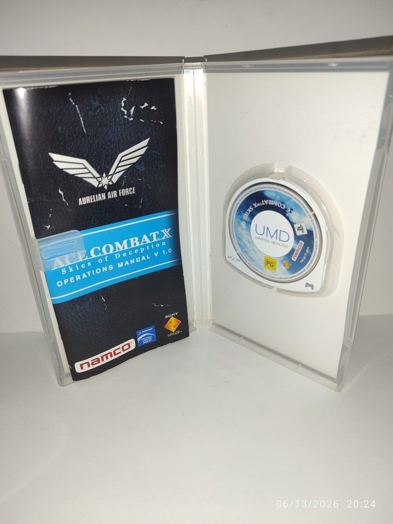 PSP - Ace Combat X (PRE-LOVED), Video Gaming, Video Games, PlayStation ...