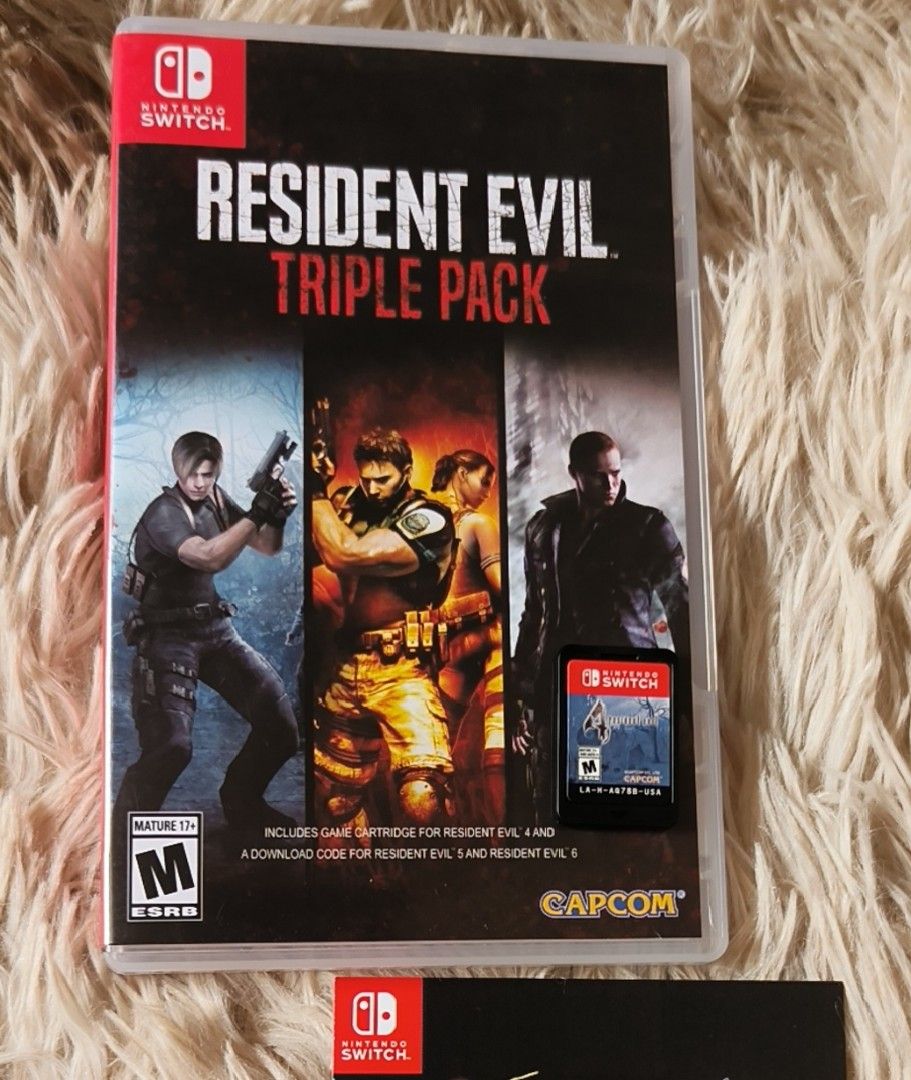 Resident evil 4 Nintendo Switch Game (Category: Nintendo) located in Quezon City. Submitted by ice.victorio0489 (Listing ID 1443699239, Image 1). Description: Resident evil 4 only Re5 and & Re6 are SOLD! Price: 1.3k Kakabili lng sa datablitz last Month Hindi po trip yung laro .