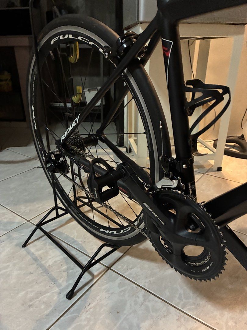 Ridley Fenix Roadbike (Category: Bicycles) located in Malabon City. Submitted by jaybanares (Listing ID 1443696126, Image 2). Description: Actual pictures posted Almost new Seldom used SizeXS Alloy frame, carbon fork .