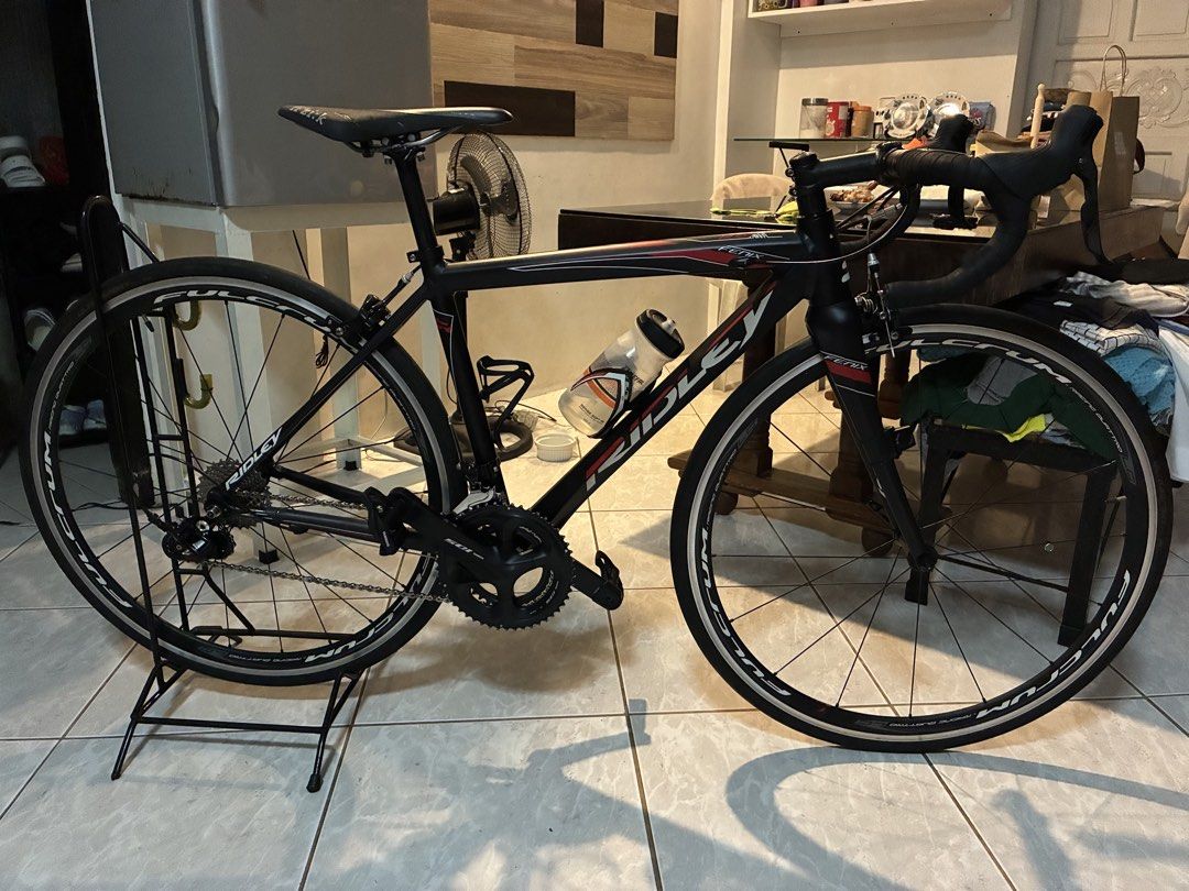 Ridley Fenix Roadbike (Category: Bicycles) located in Malabon City. Submitted by jaybanares (Listing ID 1443696126, Image 1). Description: Actual pictures posted Almost new Seldom used SizeXS Alloy frame, carbon fork .