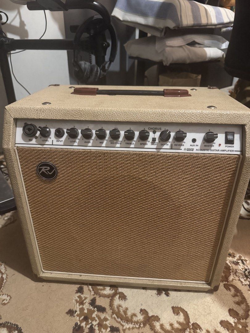 RJ Acoustic Guitar Amplifier (Category: Soundbars, Speakers & Amplifiers) located in Manila. Submitted by silverwolf_0ab22f (Listing ID 1437363185, Image 2). Description: For Sale (Additional fund for my sister’s enrollment) Bought for 8,999.0 RJ Acoustic Guitar Amplifier 30 watts.