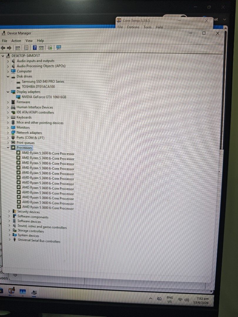 Ryzen 5 3600 desktop pc computer AMD CPU Nvidia483767064472463363