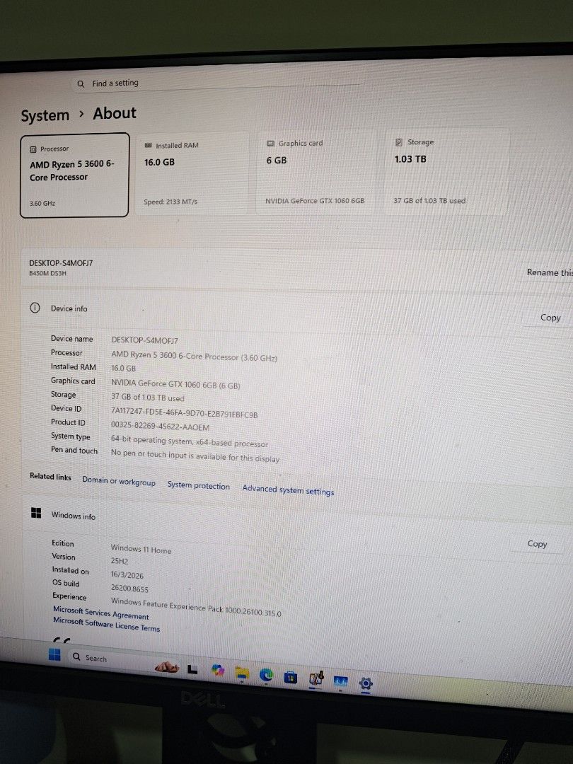 Ryzen 5 3600 desktop pc computer AMD CPU Nvidia483767064472463362