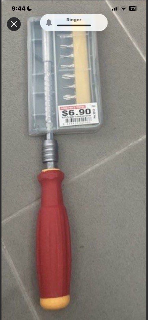 Screw driver with multiple bits (Category: Home Improvement Tools & Accessories) located in Singapore. Submitted by glhglh (Listing ID 1443533092, Image 1). Description: Moving away Got delivery .